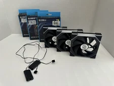 *Fans Only*  Lian Li SL Wireless 120mm  - Black (3-Pack)