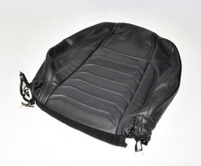 Lehnenbezug Sitzbezug Vorne,Links SBLVL Blaue Naht Leder Mustang V Coupe Orig.