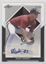 2016 Leaf Perfect Game National Showcase Black 13/50 Buddy Kennedy Auto 2d9