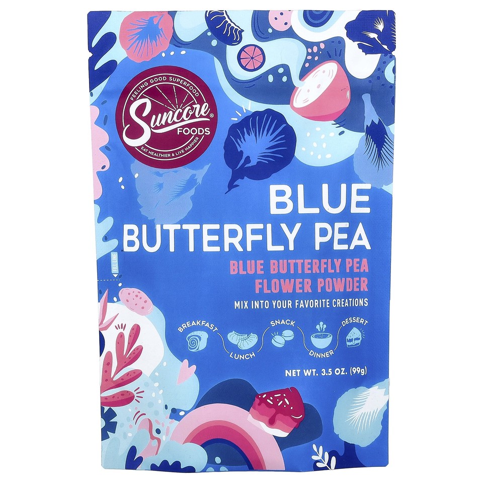 Blue Butterfly Pea Flower Powder, 3.5 oz (99 g)