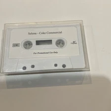 Rare Selena Quintanilla Coke Commercial Tejano English Spanish Promo Cassette