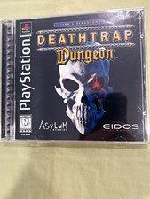 Eidos Deathtrap Dungeon PS1 NTSC-U/C M-Mature 1998 Complete w/ Manual Inserts