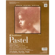 Strathmore 403110  Assorted Color Pastel Paper Pad 11"X14"-24 Sheets