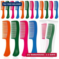 100 pcs Combs In Bulk Individually Wrapped, 4 color Pocket Hair Combs Set for Wo