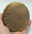 LARGE VINTAGE VOGUE POWDER COMPACT (NO MIRROR) 1950s. LADIES VANITY BEAUTY