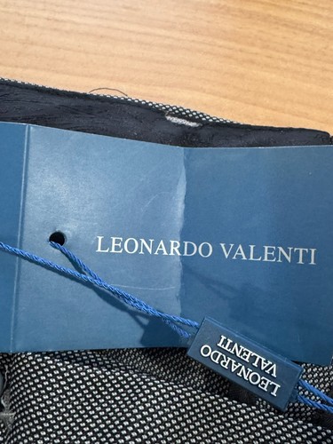Pantalone vestito uomo Leonardo Valenti grigio lana rimini - Foto 5 di 5