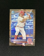 2025 Topps Bowman Draft Chrome JJ Wetherholt Reptilian Refractor 1st QI95