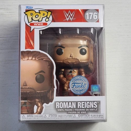 Roman Reigns Bronze 176 WWE Exclusive Funko Pop Vinyl