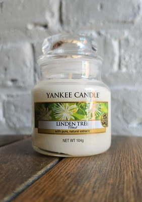 Yankee Candle Linden Tree 104g Small Jar Rare Retired Discontinued Fragrance