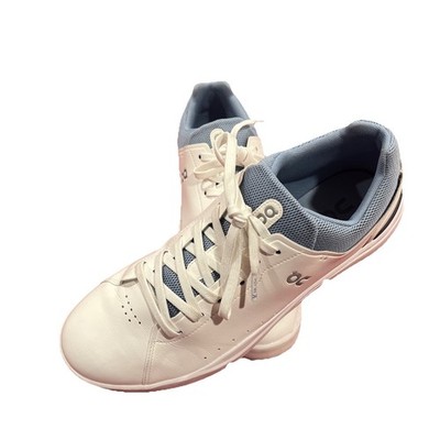 Practically New Men's On Brand The Roger Federer Advantage White/Blue OC Sneaker
