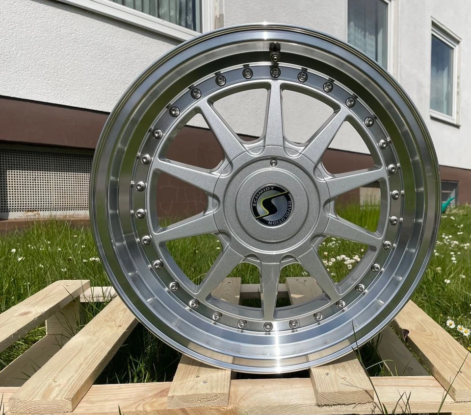 Schmidt Touring17 : 8,5x17 et 13 und 10x17 et 20 f. BMW M3 E30 Felgen no hartge - Bild 3 von 4