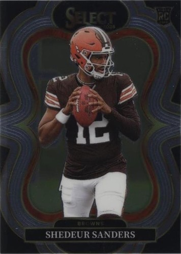 2025 Panini Select - Shedeur Sanders Prime RPA Orange PULSAR /45 