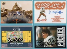 I.M. Hipp signed 2008 TK Legacy card - Nebraska, Raiders, Eagles, Broncos