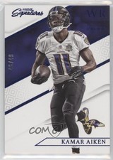 2016 Panini Prime Signatures Prime Proof Blue 46/49 Kamar Aiken #165 0c4