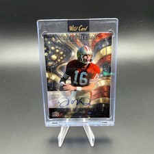 Joe Montana 2026 Wild Card Matte Metal American Flag 250 True 1/1 Auto