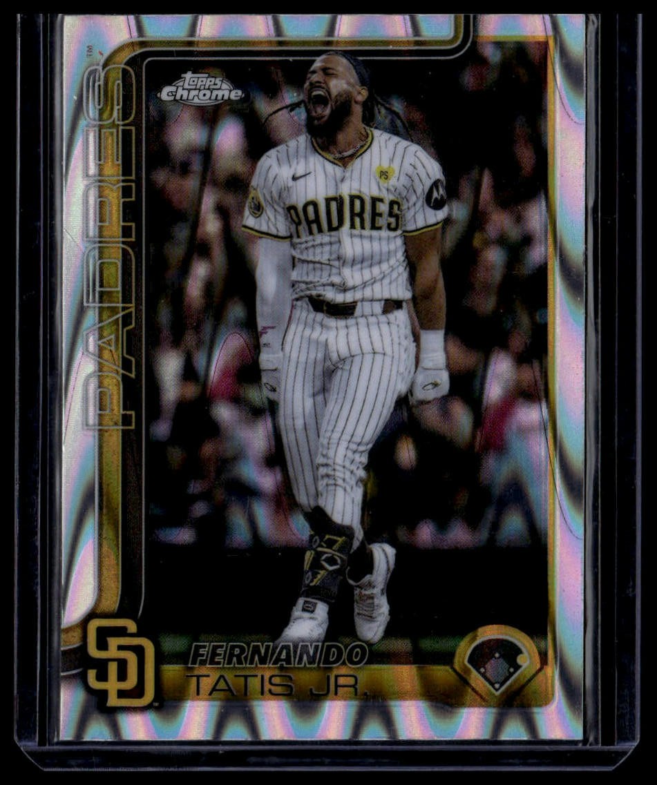 2025 Topps Chrome #159 Fernando Tatis Jr. RayWave Refractors