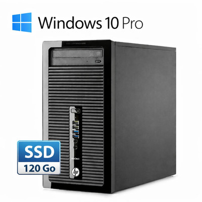 HP ProDesk 405 G1 AMD A4-5000 8GB SSD 120GB Windows 10 Pro PC Desktop Pro