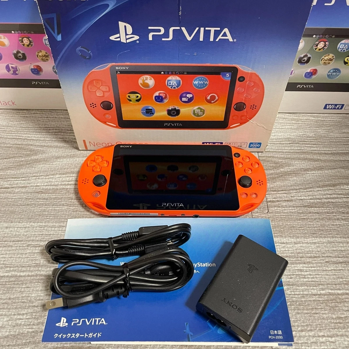 Sony PlayStation Vita Orange Video Game Handheld Systems for sale
