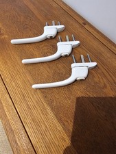3 x Avocet Universal Inline Espag UPVC Window Handle Double Glazing