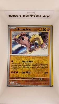 HITMONLEE 106/165 REVERSE HOLO 151 LP