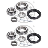 2X Optimal RADLAGER-SATZ Hinten Vorne Passend FÜR Audi 100 50 60 75 80 90 Coupe