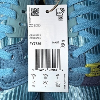 Size 10 - Adidas ZX 8000 Light Blue Sand for sale online | eBay