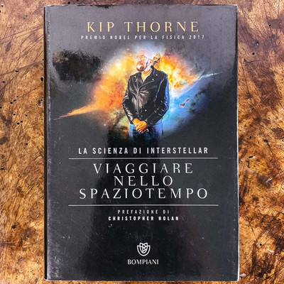 Kip Thorne - Raumfahrt - Erstausgabe RAR - Bompiani 2018