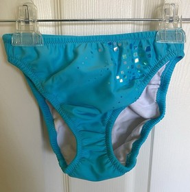 Vintage Lise Charmel 2 Piece Blue Bikini Swimsuit Size S Small Women&rsquo;s