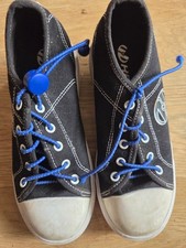 Kids Heelys Classic Skate Shoes – Black/white – UK 1  EU 33 