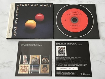 Paul McCartney Venus And Mars 2 CD Digipak SPECIAL ED. 2014 Beatles, Letting Go