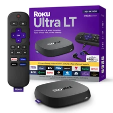 Roku Ultra LT 2021 HD Digital Streaming Device - Black