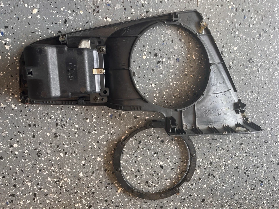 Consola de panel de cambio manual Toyota Supra 1993-98 LH MKIV Foto 3 de 4