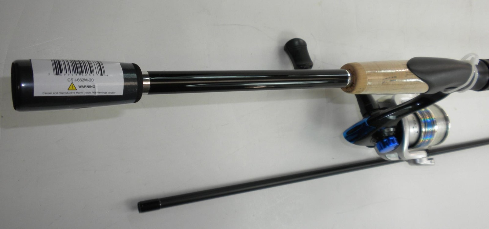 Okuma CS266220M Cascade II Spinning Rod and Reel Combo 6 ft 6" Medium Light 2 pc