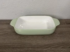 KitchenAid KQ993BX Vitrified Stoneware 1.5-qt. Rectangular Baker Green