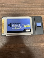 Cisco-Linksys WPC54GS Wireless-G Notebook Adapter With Speed Booster Very Good