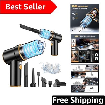 Convenient and Efficient Cordless Handheld Vacuum - Perfect for Cars and Homes