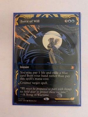 Force of Will / Willenskraft  / MtG / Mystical Archive Strixhaven / English / NM
