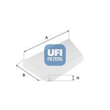 UFI Filter, Innenraumluft 53.044.00 für PEUGEOT