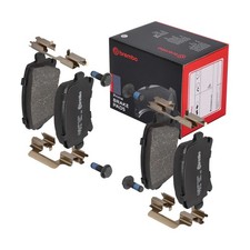 BREMBO Bremsbeläge mit Zubehör Hinten Rechts Links für VW Golf VI SKODA Superb 