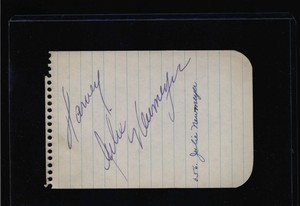 Julie Newmar Signed | eBay