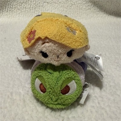 Disney Tangled Rapunzel & Pascal Tsum Tsum Small Plush Set 6-14 in Ages 3-5