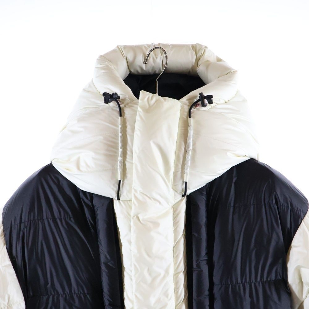 MONCLER GRENOBLE GIRDWOOD Nylon Hooded Zip Up Down Jacket White D20974184385 thumbnail 3