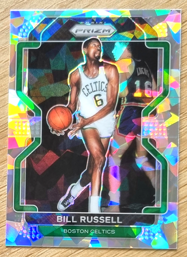 2021-22 Panini Prizm Silver Ice Prizm #254 Bill Russell - Celtics