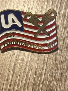 UA Local 357 Union Kalamazoo Michigan Pin