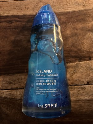 The SAEM Iceland Hydrating Soothing Gel 300ml / 10.14oz K beauty skin cooling