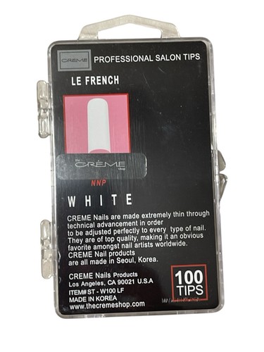100 Professional Salon Tips Le French White - Picture 2 of 3