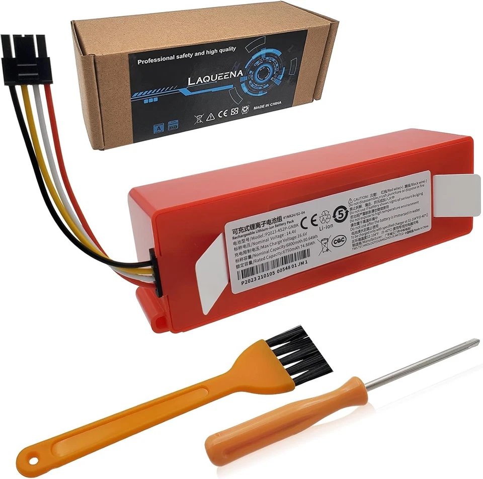 mi Battery Compatible with Xiaomi Vacuum Robotics Roborock S50 S51 S55 S5 E20... - Image 2 of 4