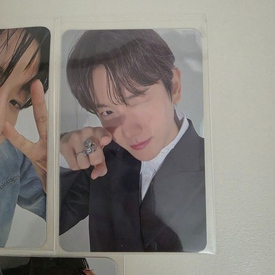 EXO BAEKHYUN Fotokarte Fan Treffen Lonsdaleite offizielles besonderes Geschenk