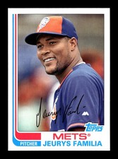JEURYS FAMILIA ⚾ 2017 Topps Archives #189 New York Mets