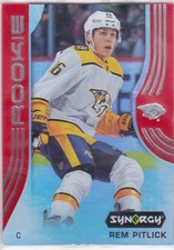 19/20 SYNERGY..REM PITLICK..RED..ROOKIE..# 45..PREDATORS..FREE COMBINED SHIP